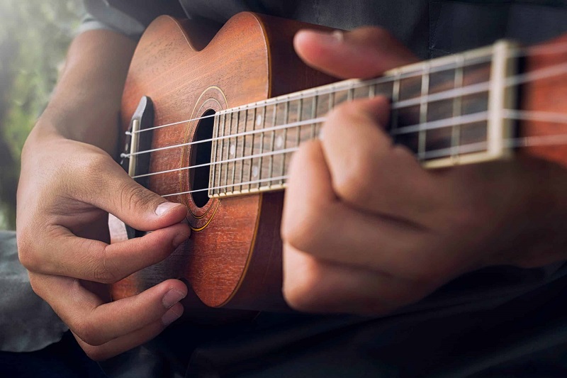 first ukulele lesson
