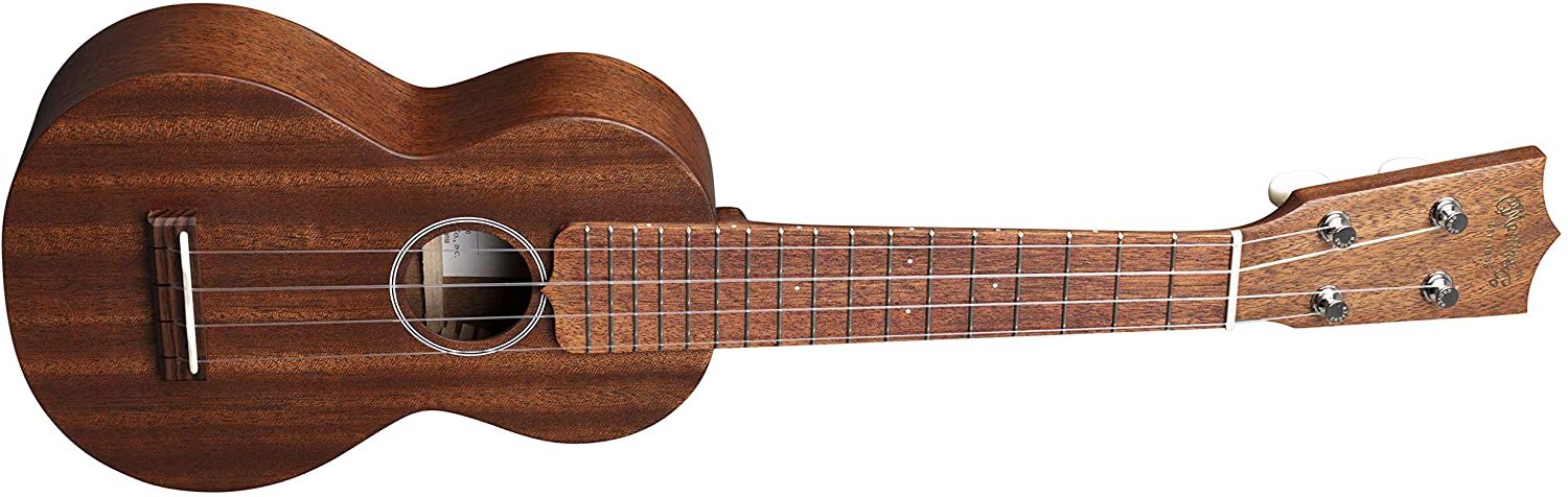 Martin Guitar S1 Acoustic Ukulele with Soft Case, Genuine Mahogany Construction