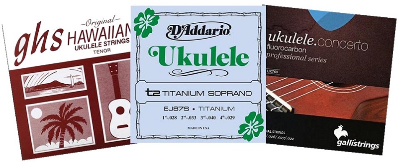 Steel Ukulele Strings types