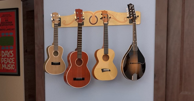 Wall Ukulele Mount