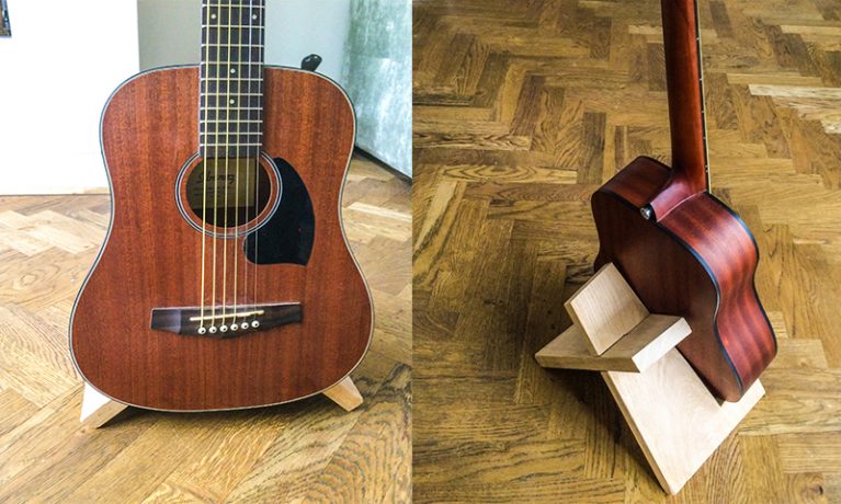DIY Ukulele Stand in 4 Steps! Great Money-Saving Method!