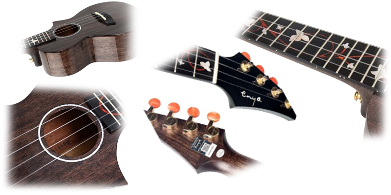 Enya M6 Solid Mahogany parts 1