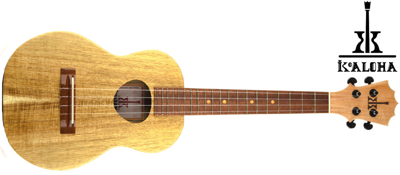 koaloha ukulele with logo