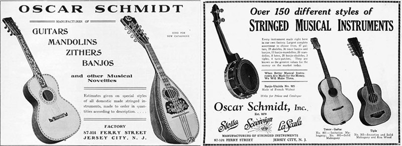 Oscar Schmidt Ukulele Review old models 3