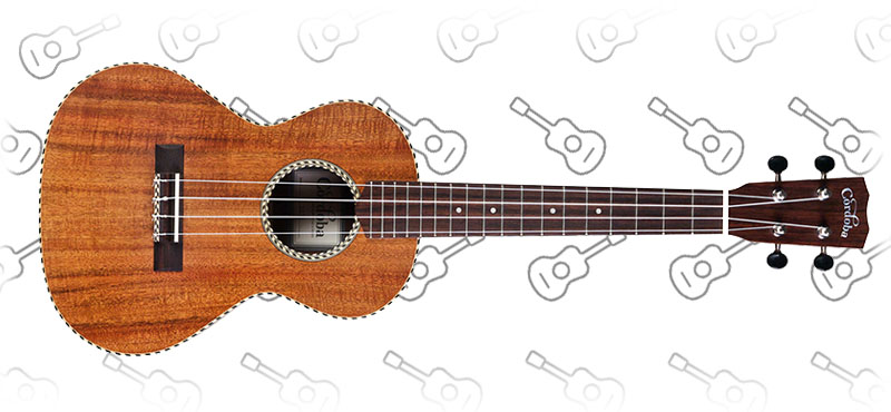 Cordoba Guitars 25T Exotic Acacia Tenor Ukulele
