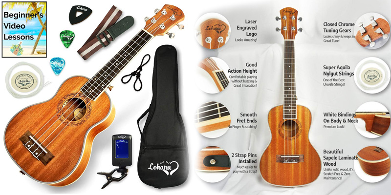 Lohanu Ukulele Bundle (LU-S)