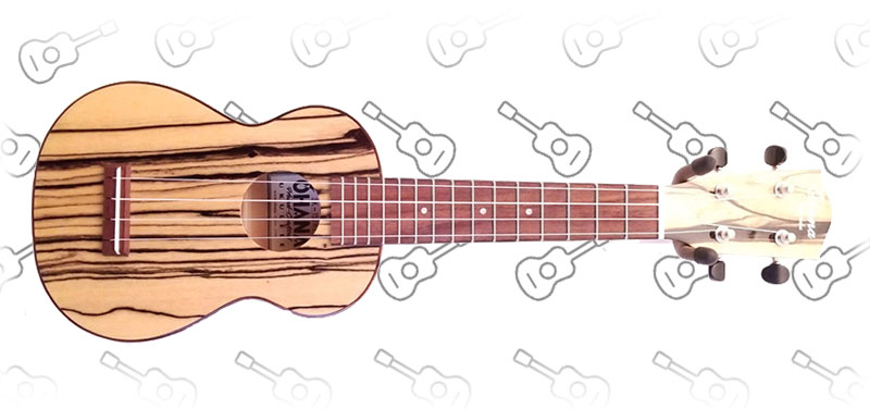 Ohana SK-15BWE Soprano Ukulele