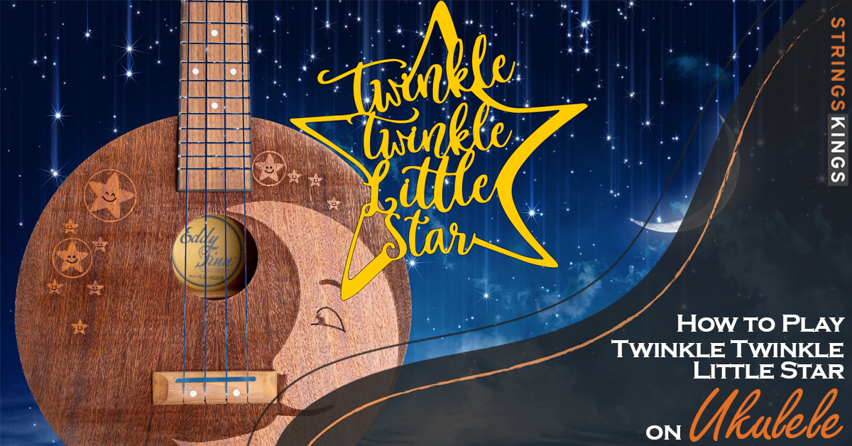 How to Play Twinkle Twinkle Little Star on Ukulele in 4 Easy Chords!