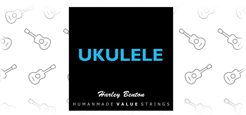 Harley Benton Valuestrings Uke Black - Ukulele strings