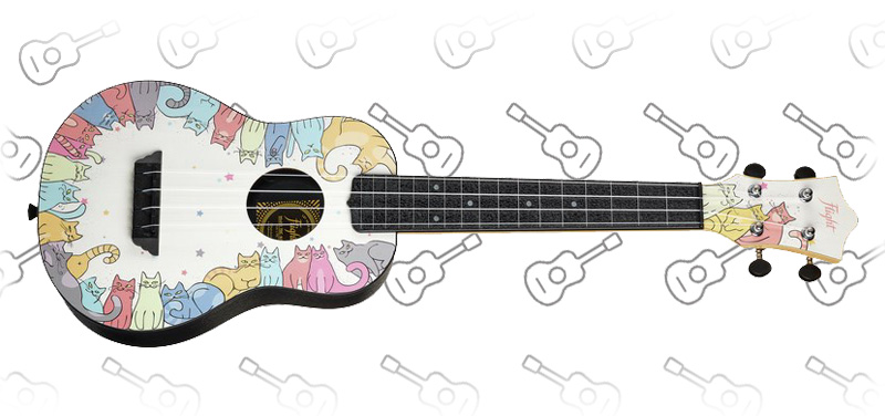 Flight Tuc-Kitty Concert Ukulele