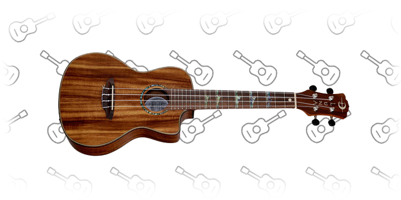 Luna Guitars Ukulele High Tide Koa Concert