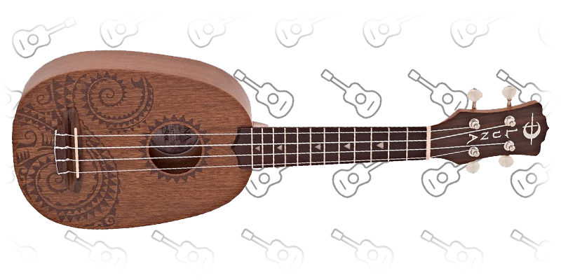 Luna Tattoo Pineapple Soprano Ukulele