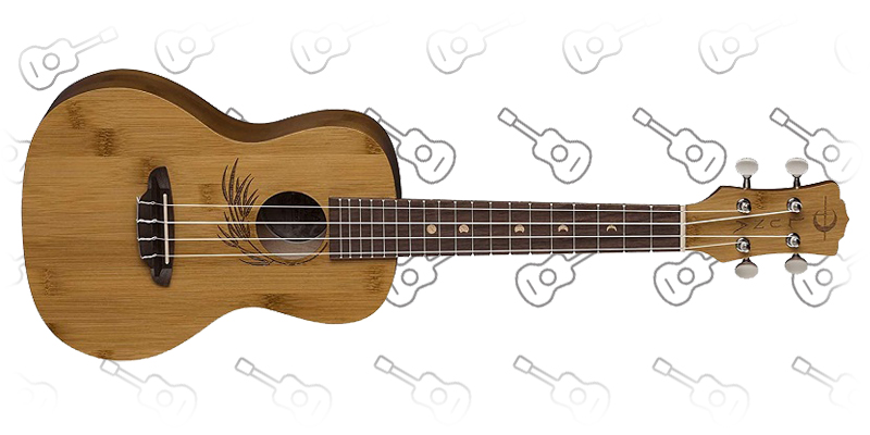 Luna Uke Bamboo Concert Ukulele