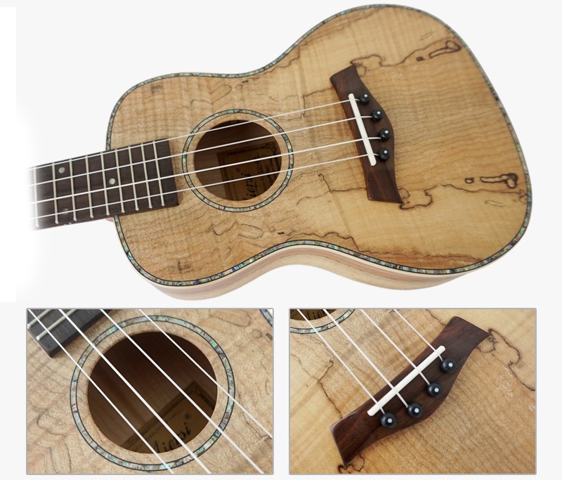 body parts of a ukulele