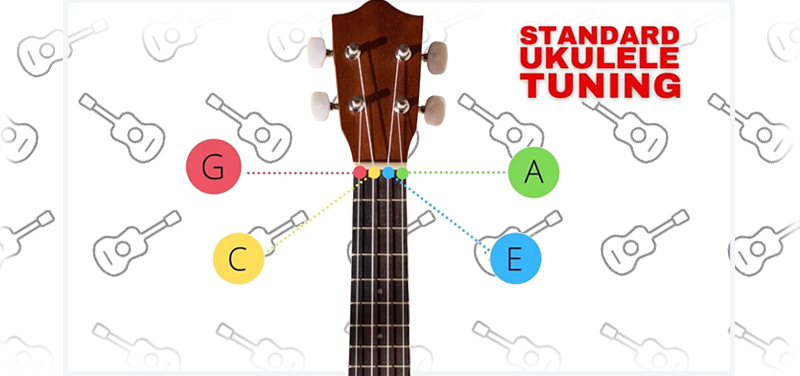 standard ukulele tuning