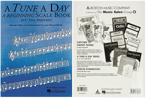 A Tune a Day – Violin A Beginning Scale Book 1