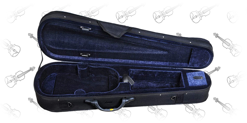 ADM Full Size Violin Hard Case Basic Professional Triangular