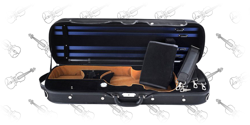 ADM Professional Sturdy Violin Case