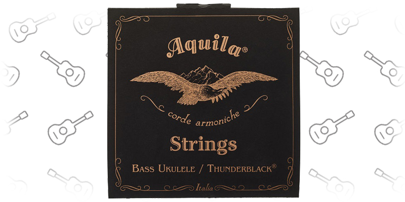 Aquila 140U Thunderblack Bass Ukulele - Aquila Ukulele Strings Review