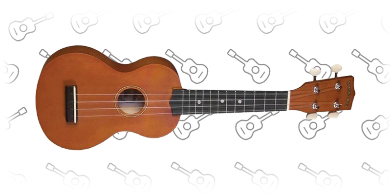 Diamond Head DU-150 Soprano Ukulele - Mahogany Brown