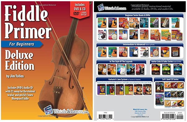 Fiddle Primer Book for Beginners Deluxe Edition