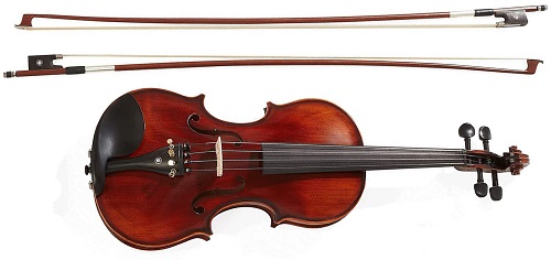 Mendini By Cecilio Violin - MV500+92D - Size 4 4 Full Size 1