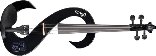 Stagg EVN 4 4 BK Silent Violin Set With Case 2