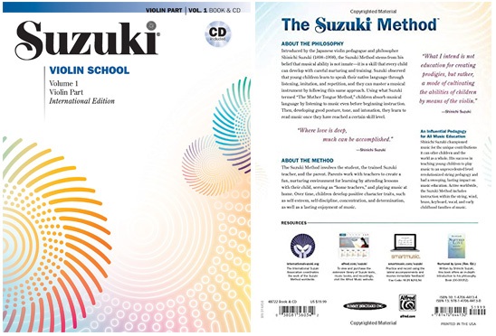 Suzuki Violin School Volume 1 2