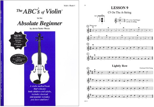 The ABCs of Violin for the Absolute Beginner Book 1 2