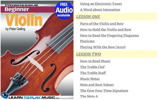 Violin Lessons for Beginners: Teach Yourself How to Play Violin