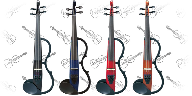 LEIPUPA Electric Violin Outfit Powerful Sound Suit for Professionals Students Blue