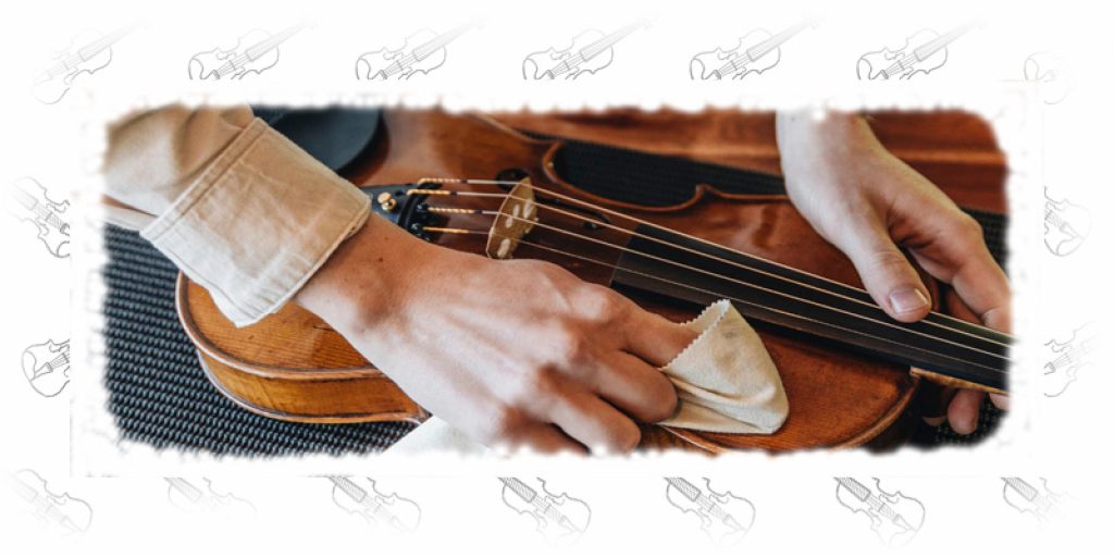 how to clean violin