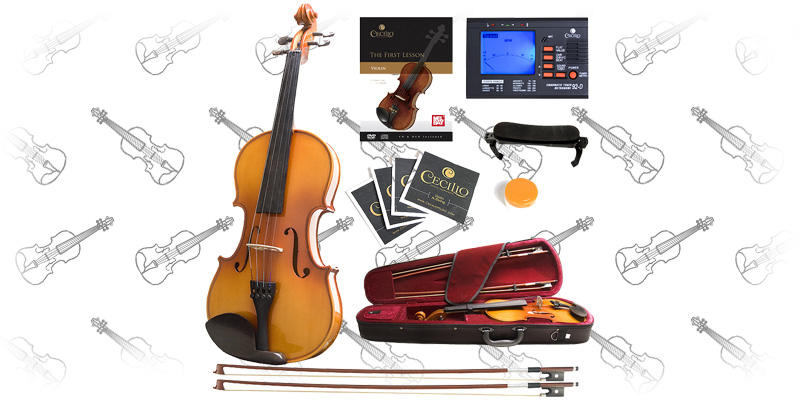 Mendini – MV400 Size 4/4 Acoustic Violin