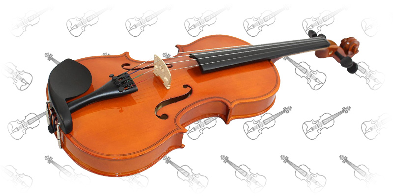 YMC Full Size 4/4 Violin - Full Accessories