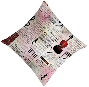 Ambesonne Old Newspaper Throw Pillow Cushion Cover