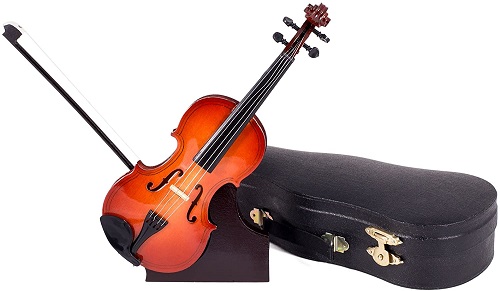 Broadway Gifts Violin Music Instrument Miniature Replica with Case