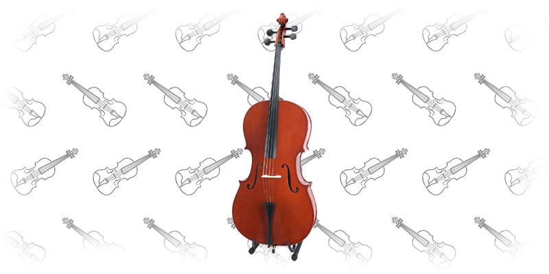 D Z Strad Cello Model 101 Student Cello