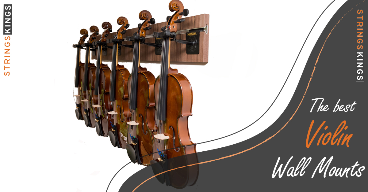 Violin wall mounts - Strings Kings Featured