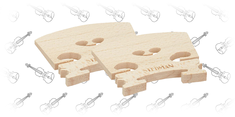 YMC Violin-Bridge-4/4- 2PC Maple Violin Bridges