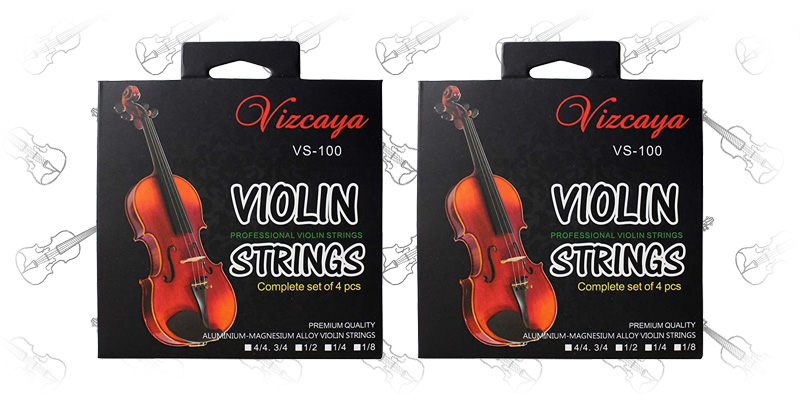 Vizcaya 2 Full Sets Violin Strings