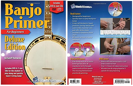 Banjo Primer Book For Beginners Deluxe Edition 2