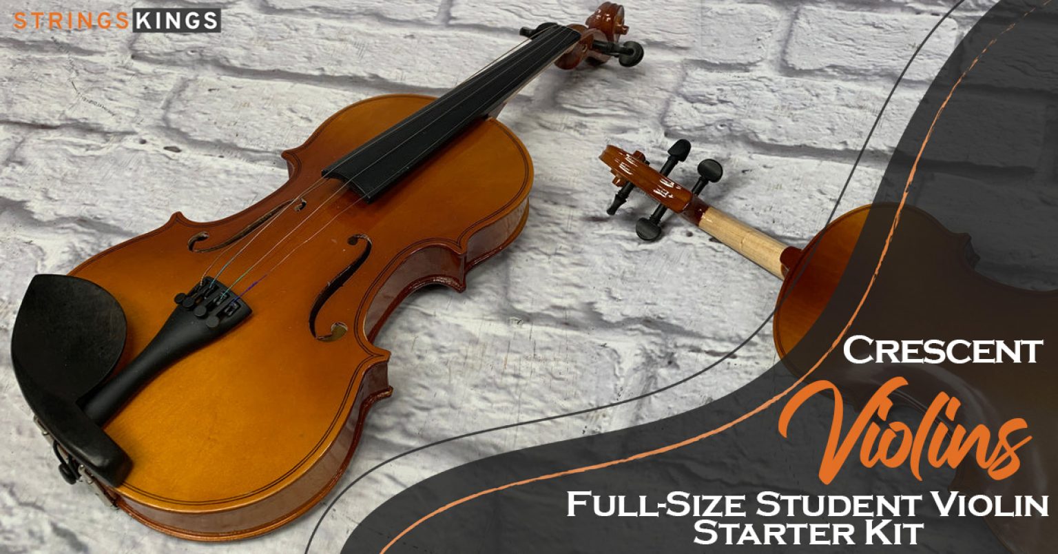 Crescent Violins 4/4 FullSize Student Violin Starter Kit Best Review