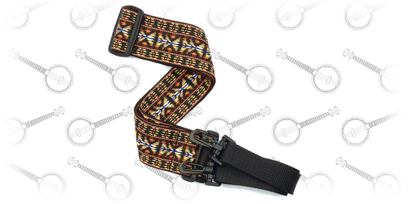 D'Addario Banjo Strap with Clips