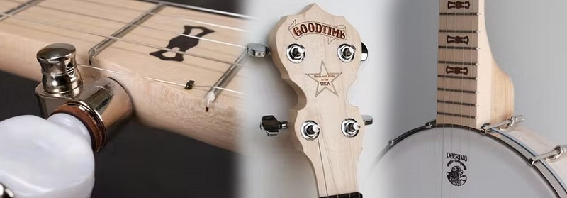 Deering Goodtime 5-String Open backed Banjo