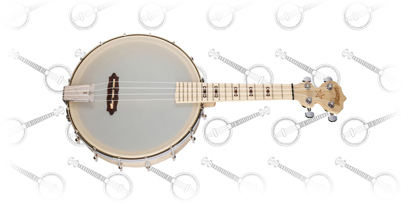 Deering Goodtime Banjo Ukulele Concert Scale