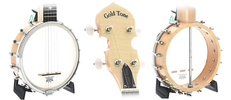 Gold-Tone CC-Mini Cripple Creek Banjo