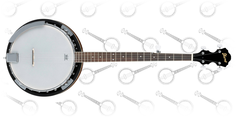  Ibanez B50 5-String Banjo Natural