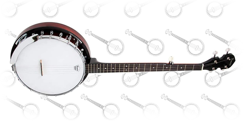 Kmise 5 String Open Back Banjo