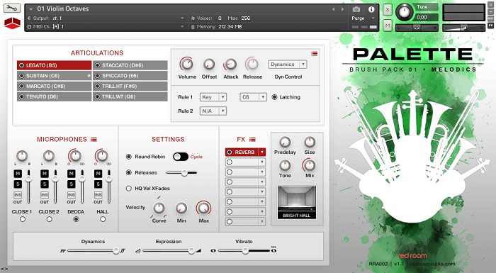 Palette Primary Colors Orchestra Tools