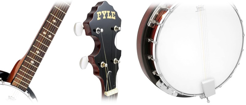 Pyle PBJ60 Tuneable Banjo